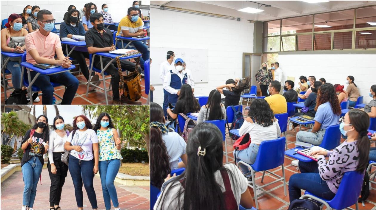 Regreso a clases en Uniatlántico.
