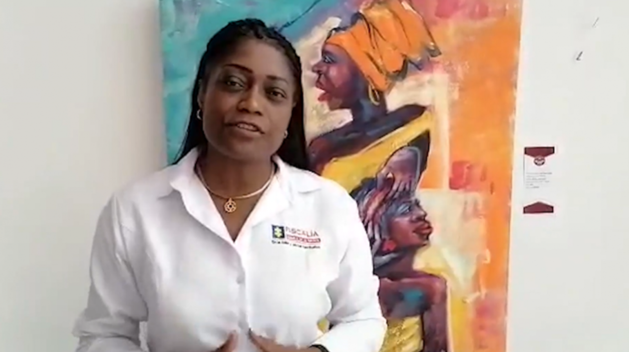 Directora seccional de Fiscalias Cali, Sandra Eugenia González Mina.