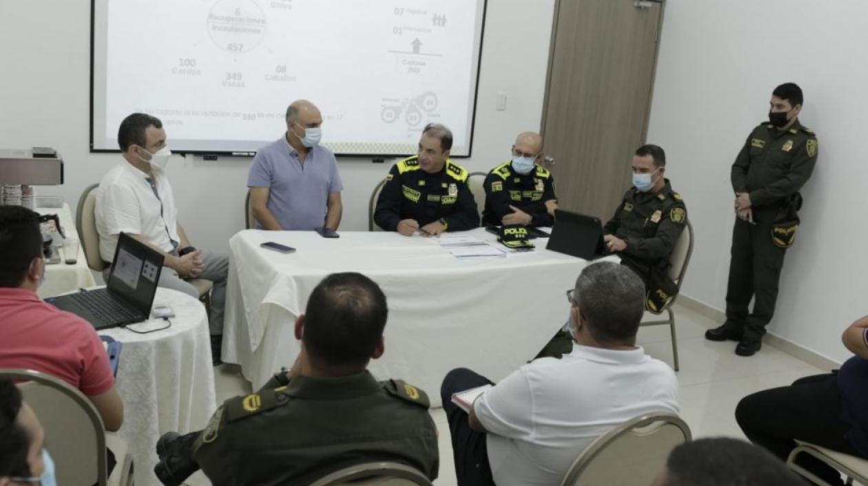 Se definió un refuerzo de 15 policías de carabineros en el Atlántico para el tema de investigación judicial.