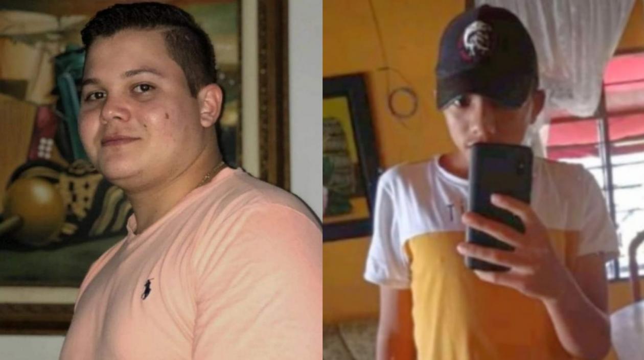 Alex Manuel Castaño y Marco Aurelio Charris.