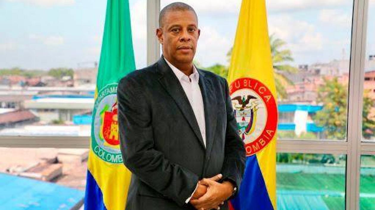 Ariel Palacios Calderón, gobernador del Chocó. 