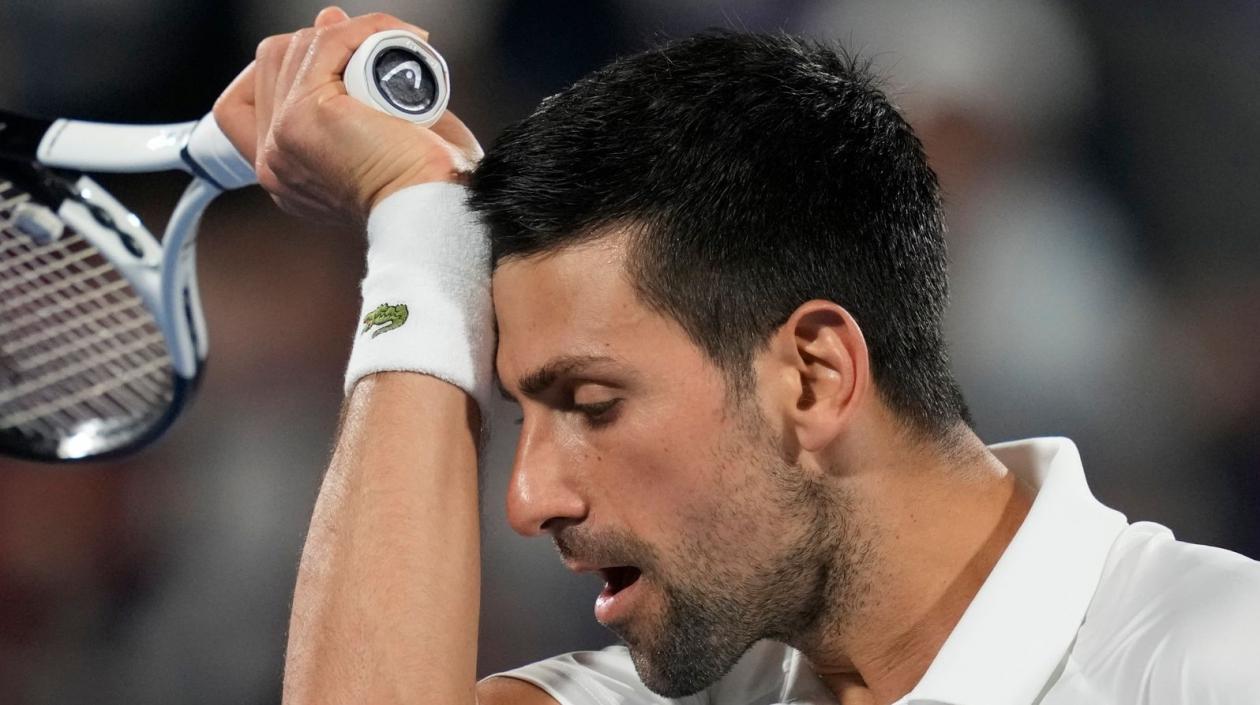 Novak Djokovic, tenista serbio. 