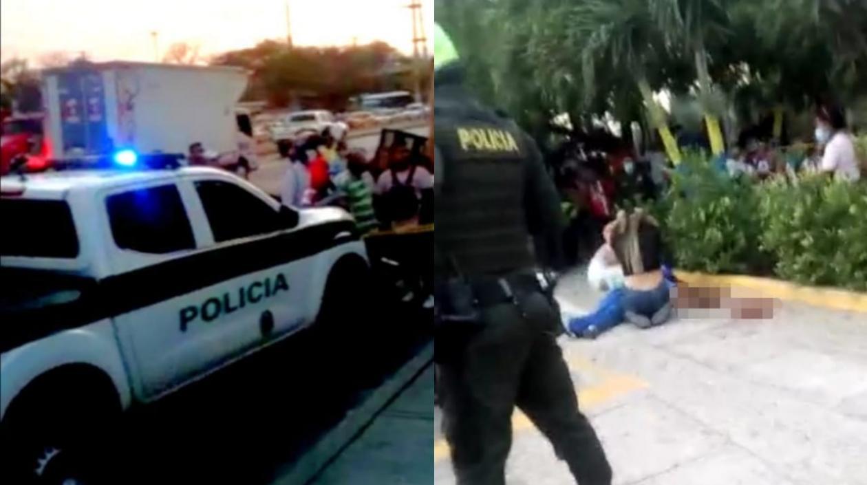 Lugar de los hechos.