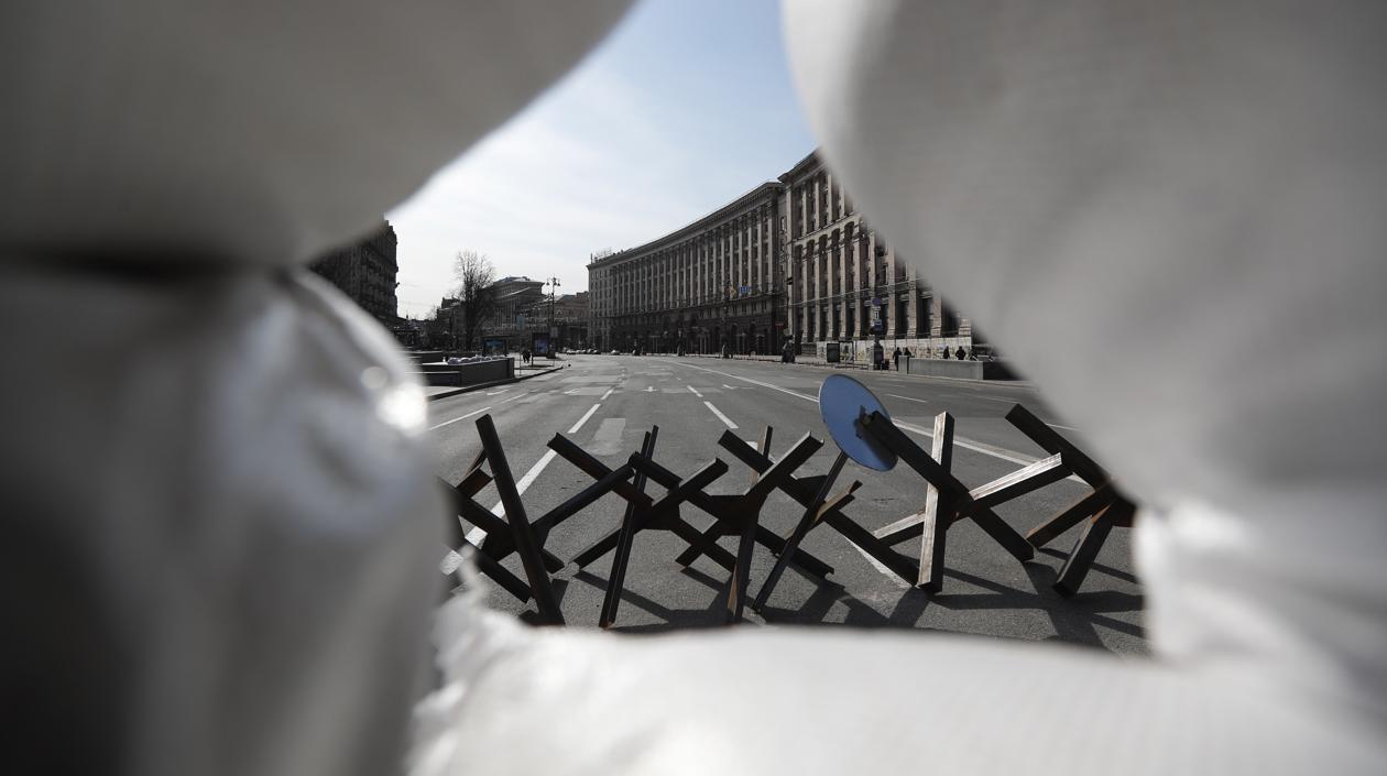 Así se encuentra Kiev.