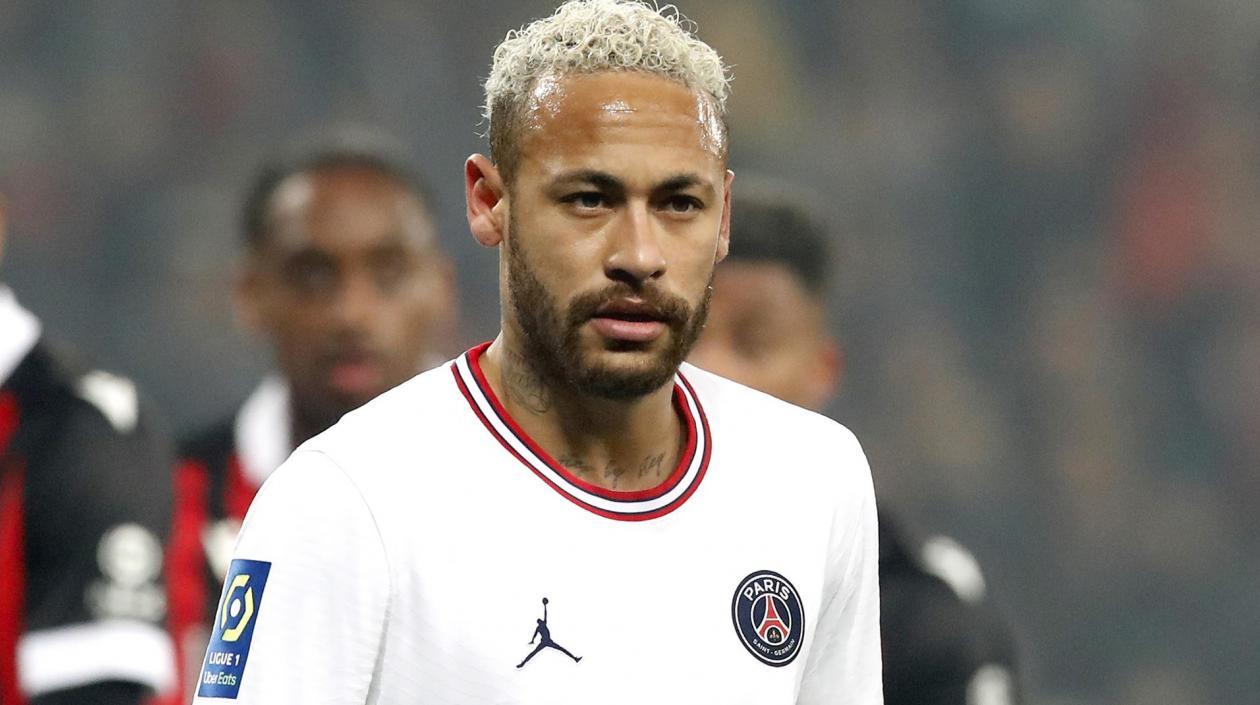 Neymar, delantero brasileño. 