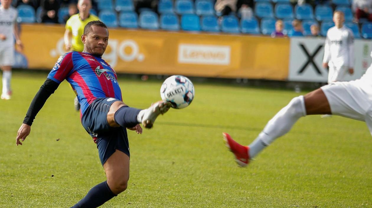 Andrés 'Manga' Escobar, delantero colombiano. 