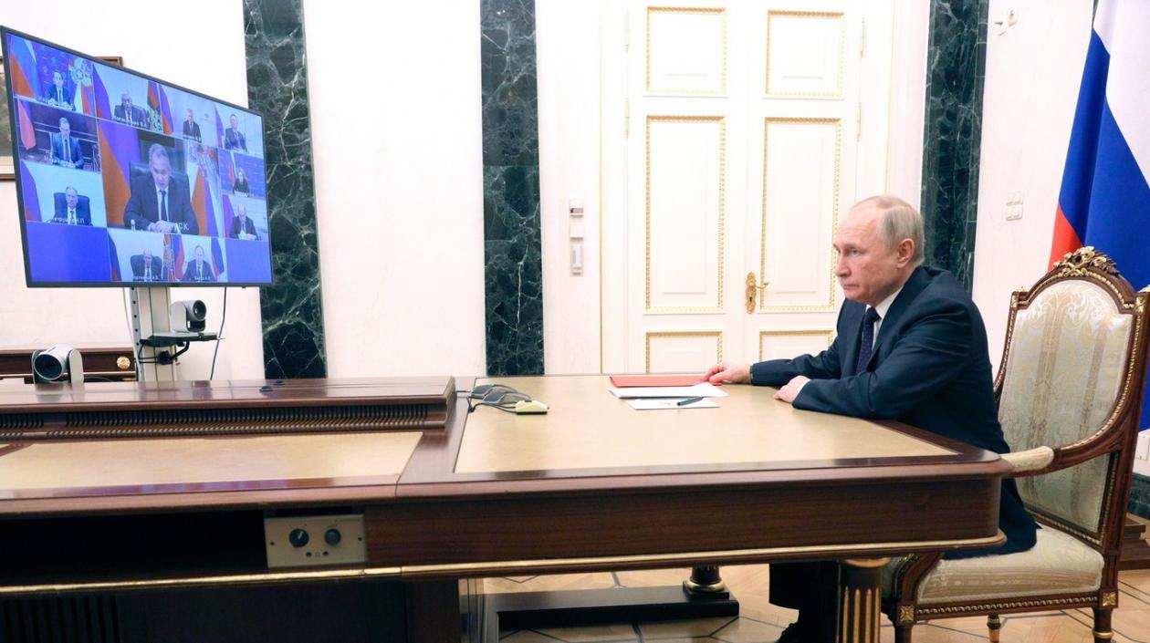 Vladimir Putin, presidente de Rusia.