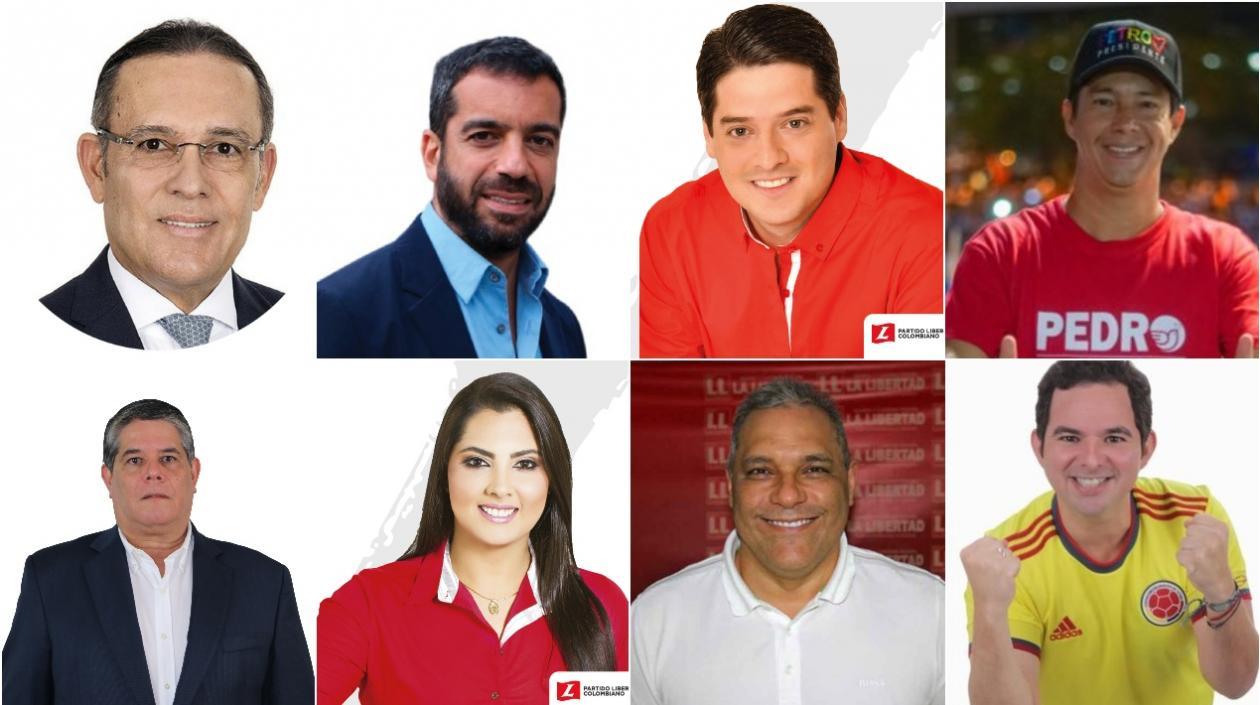 Varios de los senadores oriundos del Atlántico elegidos este domingo.