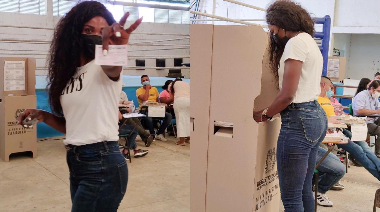 Caterine Ibargüen, exatleta colombiana.