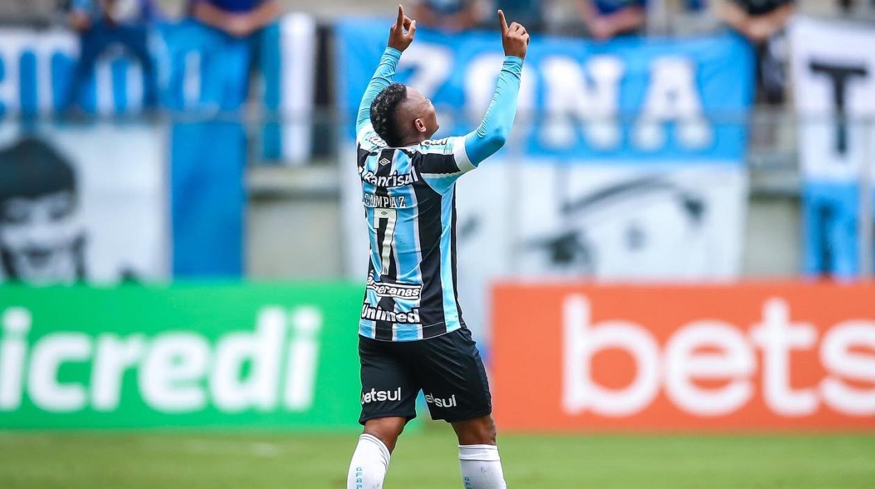 Jaminton Campaz, jugador colombiano. 