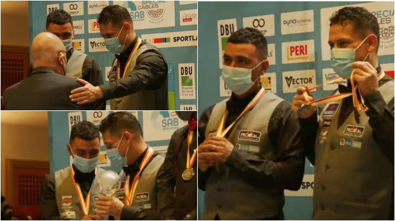 Pedro González se cuelga la plata con Colombia. 