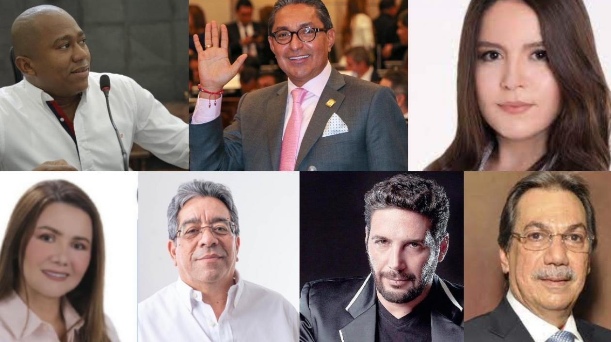 Los 7 representantes por el Atlántico.