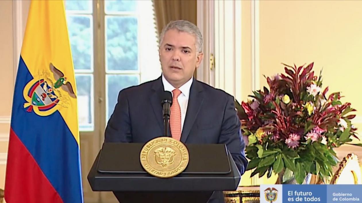 Iván Duque, Presidente de Colombia.