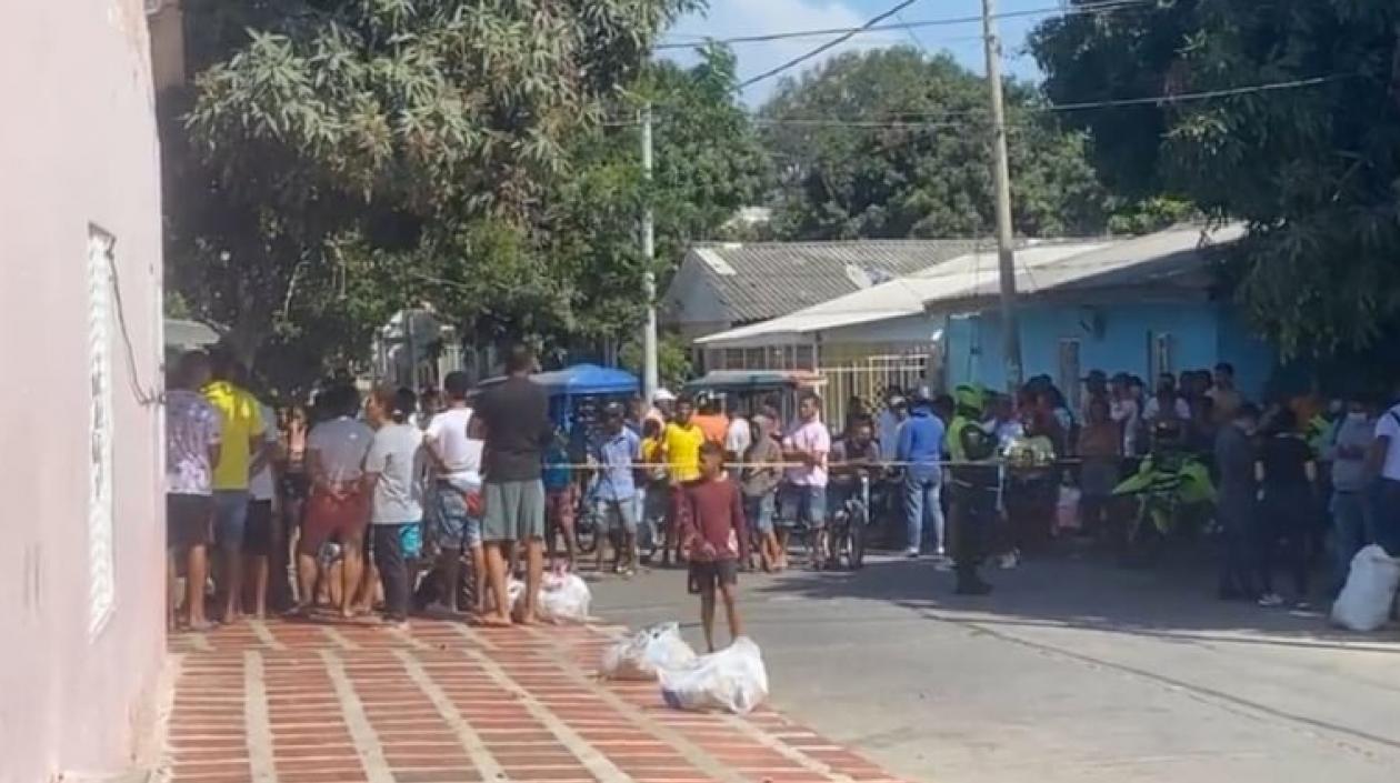 Lugar de los hechos. 