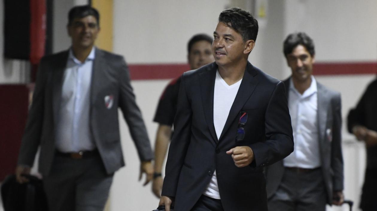 El técnico de River Plate, Marcelo Gallardo.