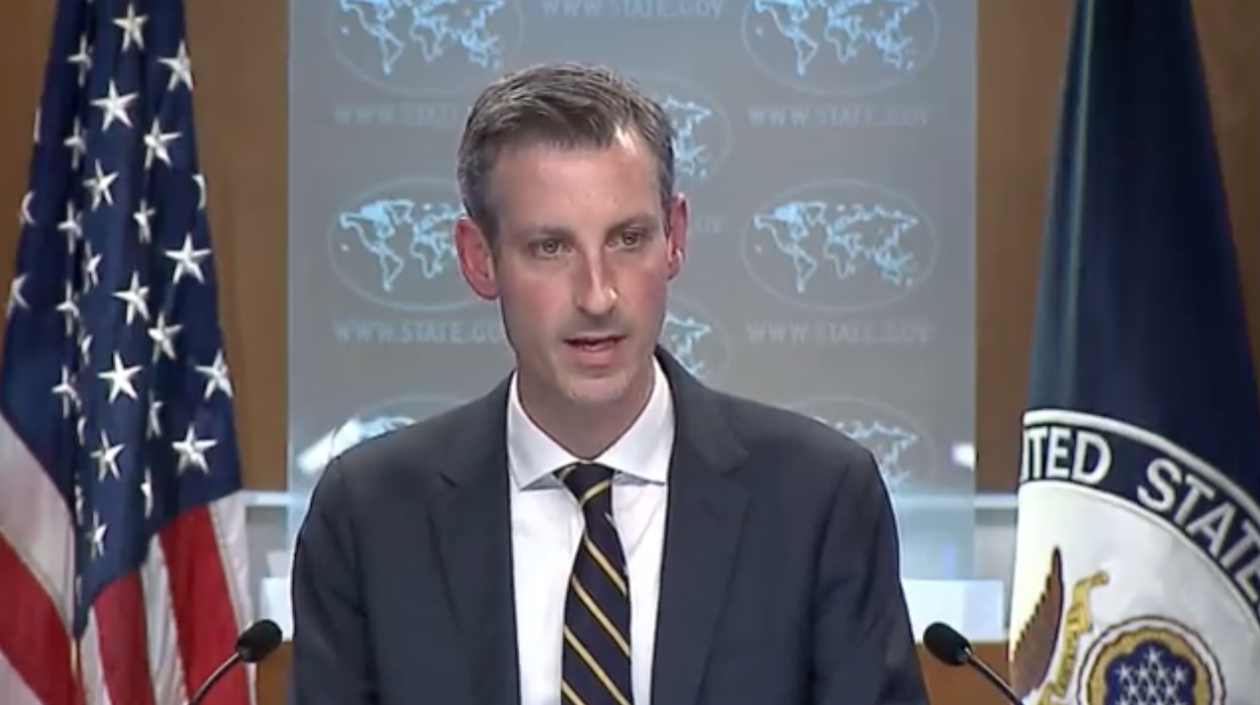 Ned Price, portavoz del Departamento de Estado.