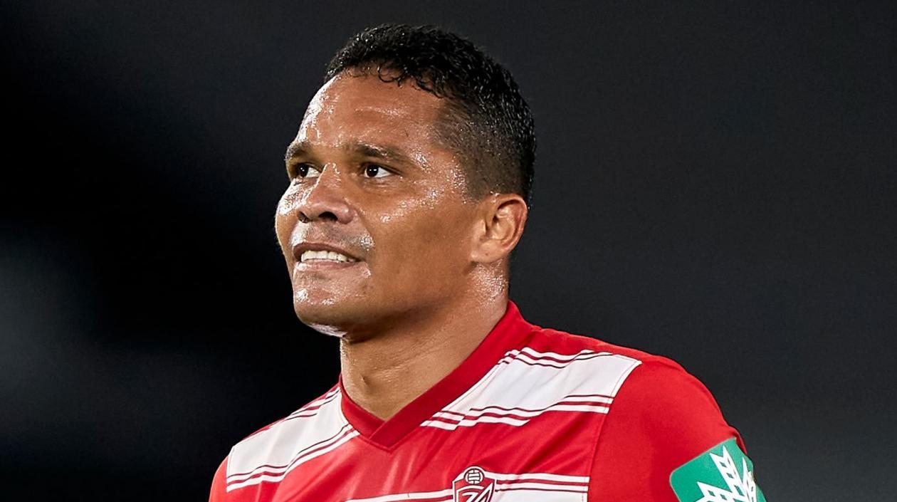 Carlos Bacca, delantero porteño. 