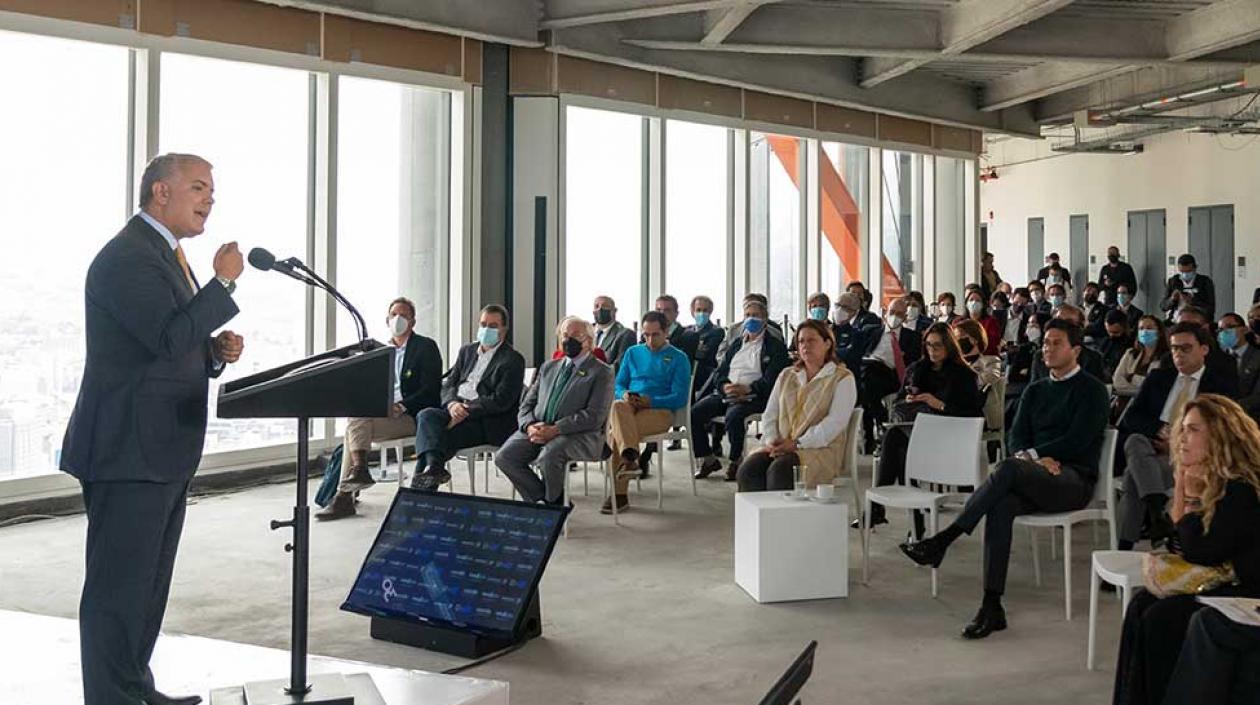 Duque en el lanzamiento de ‘Neocrédito’ y ‘Leasing Digital’