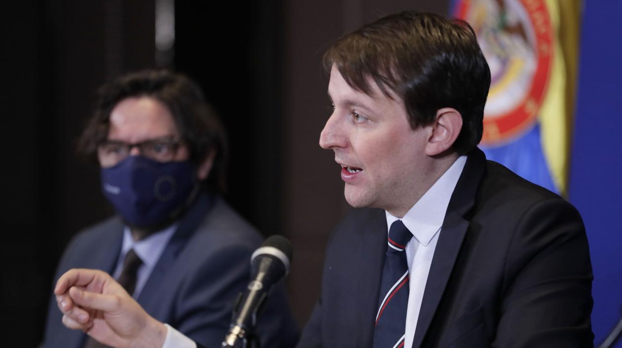 Jefe de la MOE de la Unión Europea, Javi López.