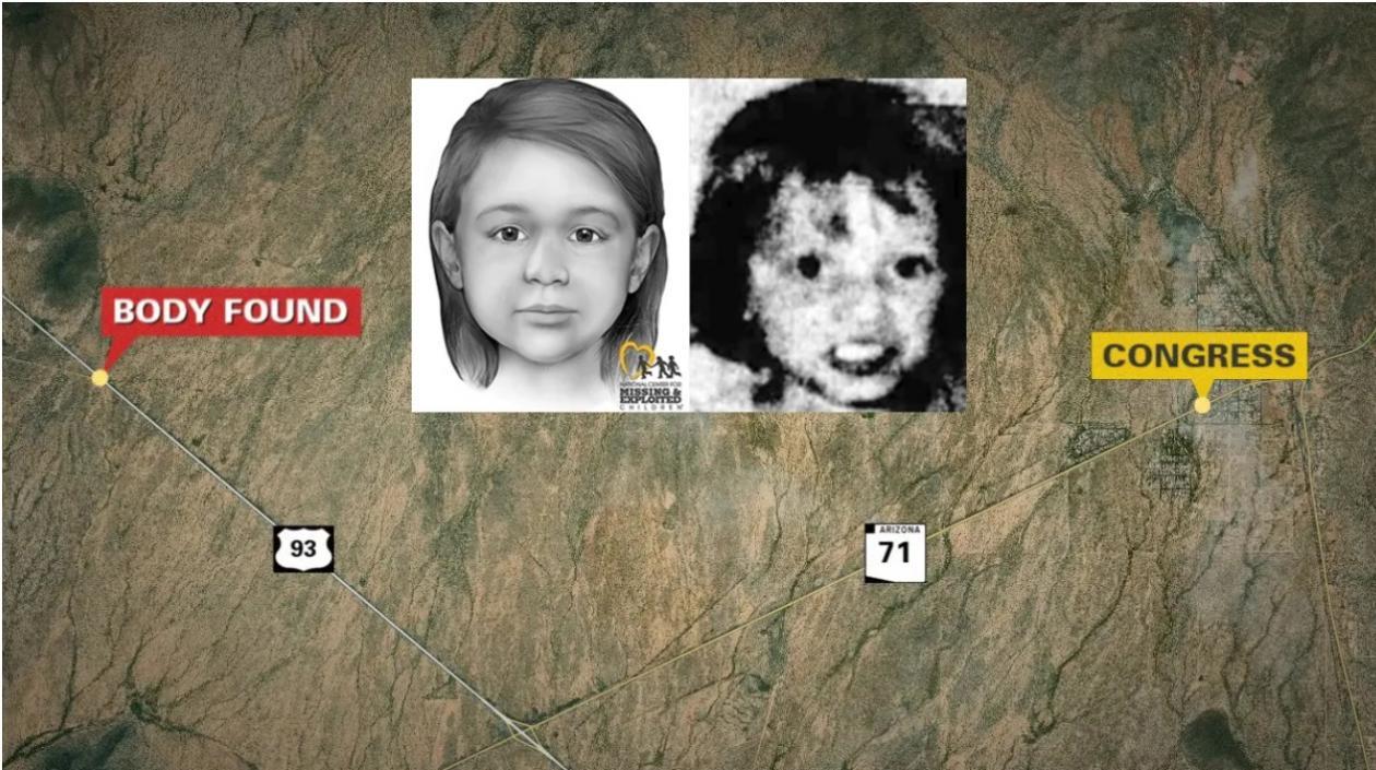 Sharon Lee Gallegos fue hallada en un área desértica de Congress (Arizona)