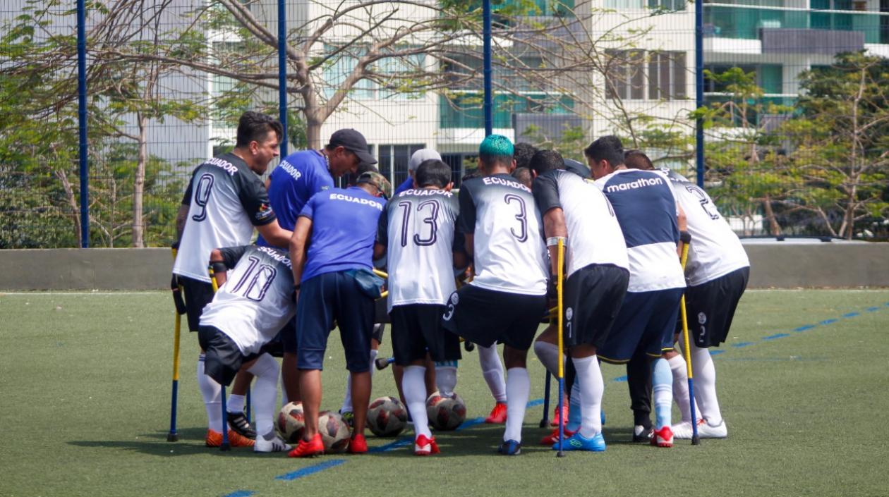 Selección de Ecuador, uno de los participantes. 
