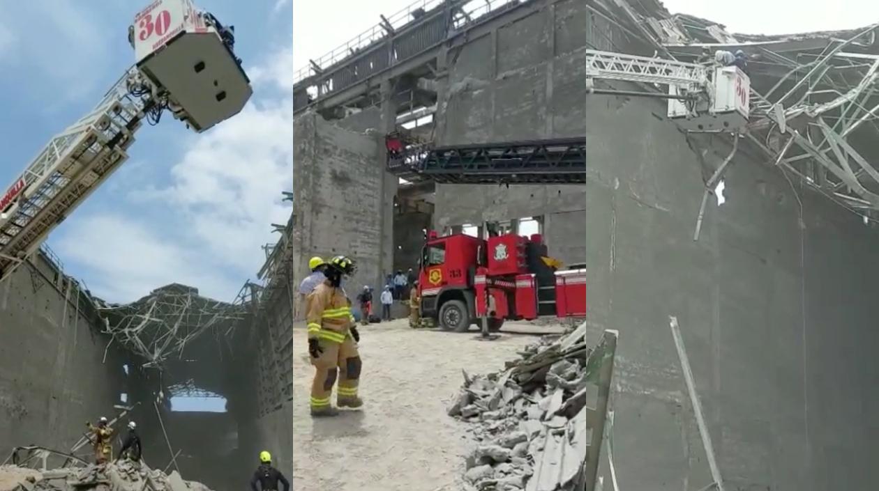 Emergencia atendida por Bomberos de Barranquilla.