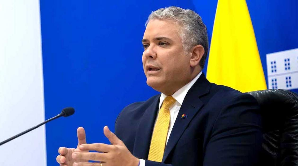 Iván Duque, Presidente de Colombia.