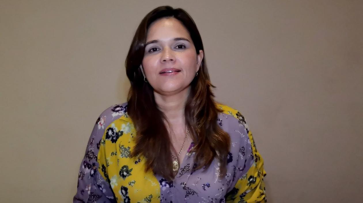 María Teresa Fernández, secretaria de Cultura.