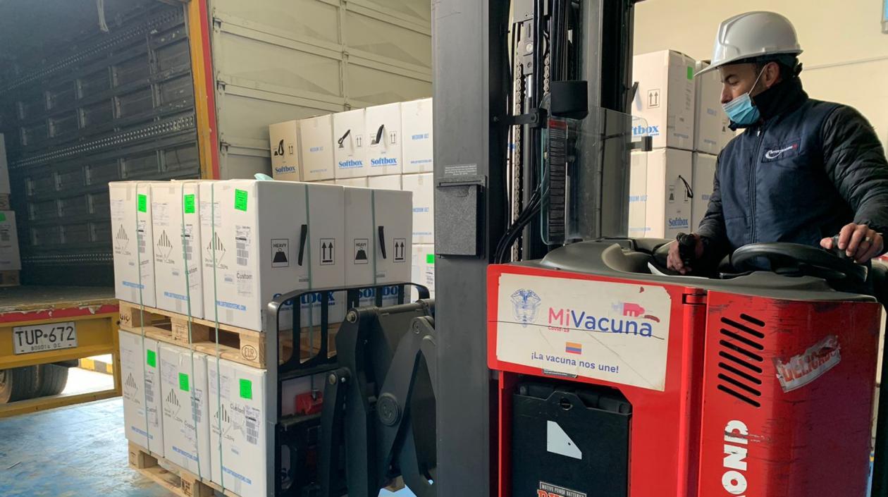 Colombia recibió segundo lote de vacunas de donación de Alemania 