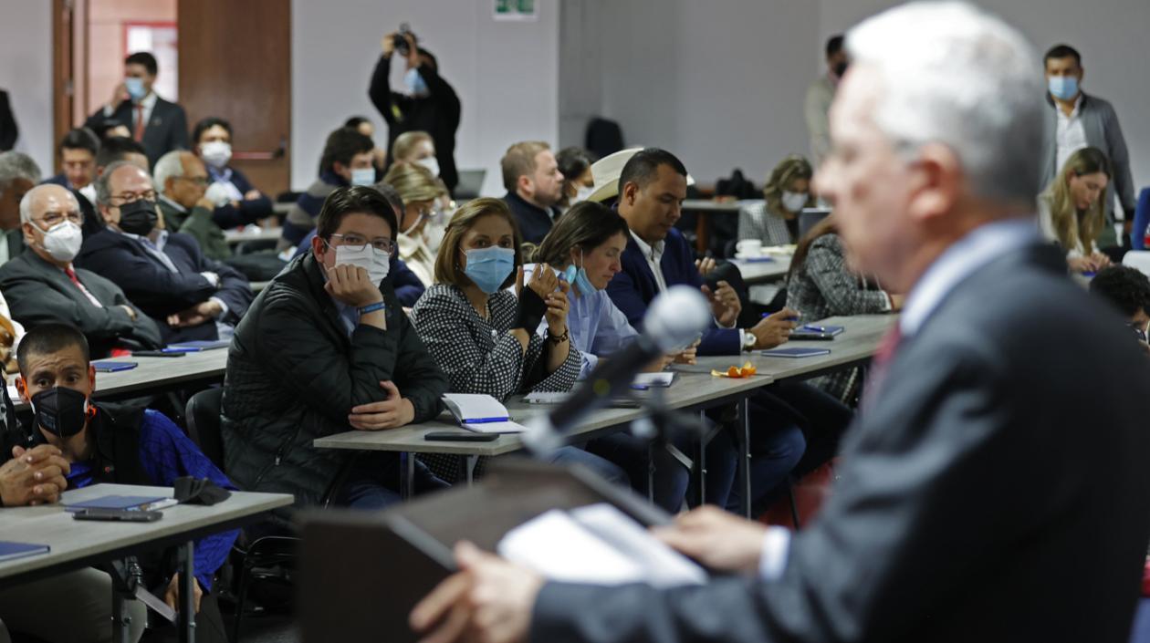 El expresidente de Colombia, Álvaro Uribe Vélez.