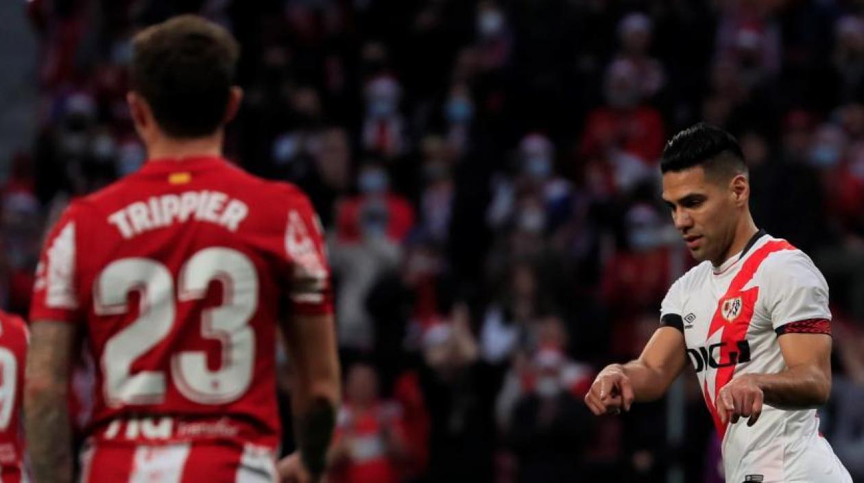 El delantero colombiano Radamel Falcao.