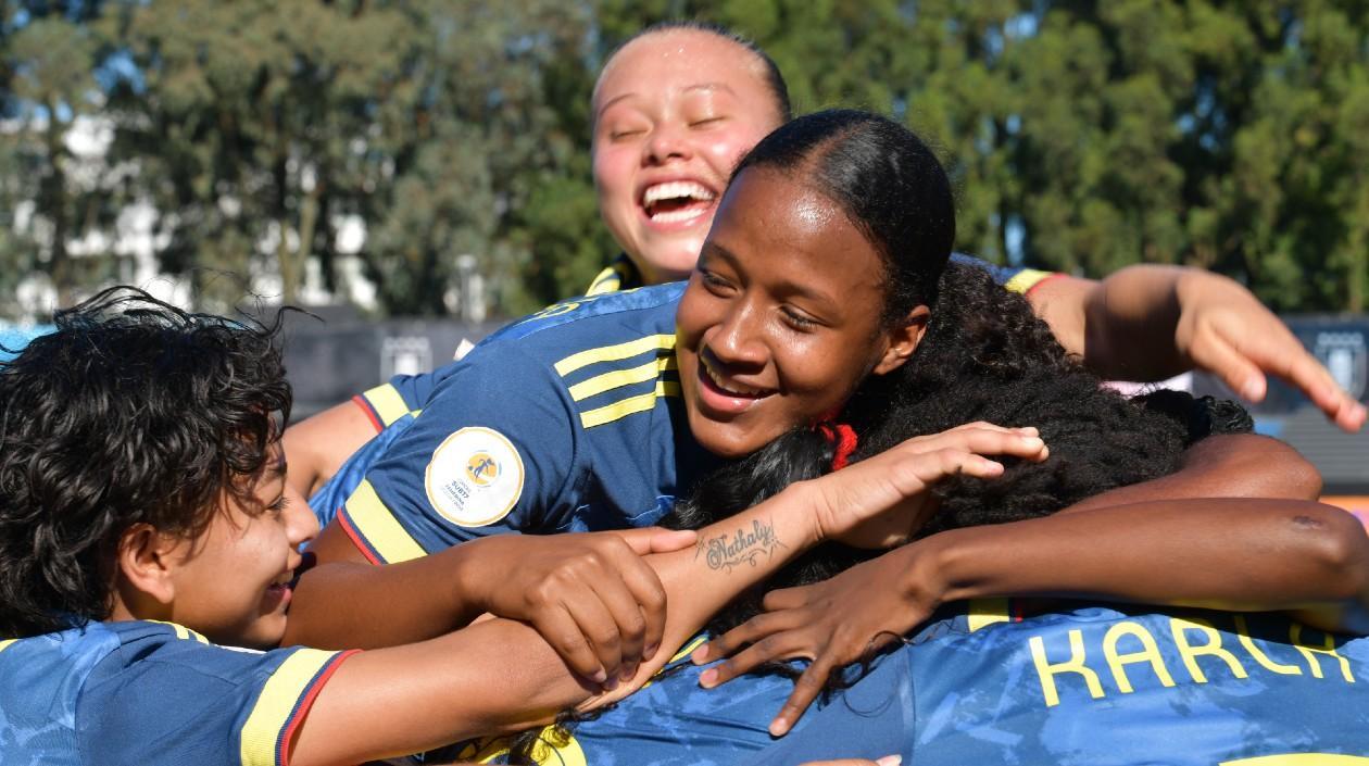 Selección Colombia femenina categoría sub-17. 
