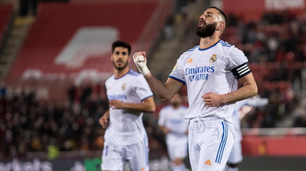 Karim Benzema, delantero francés. 