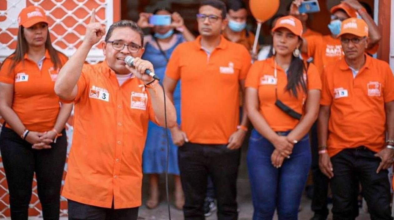 El excandidato al Senado, Rafael Martínez.