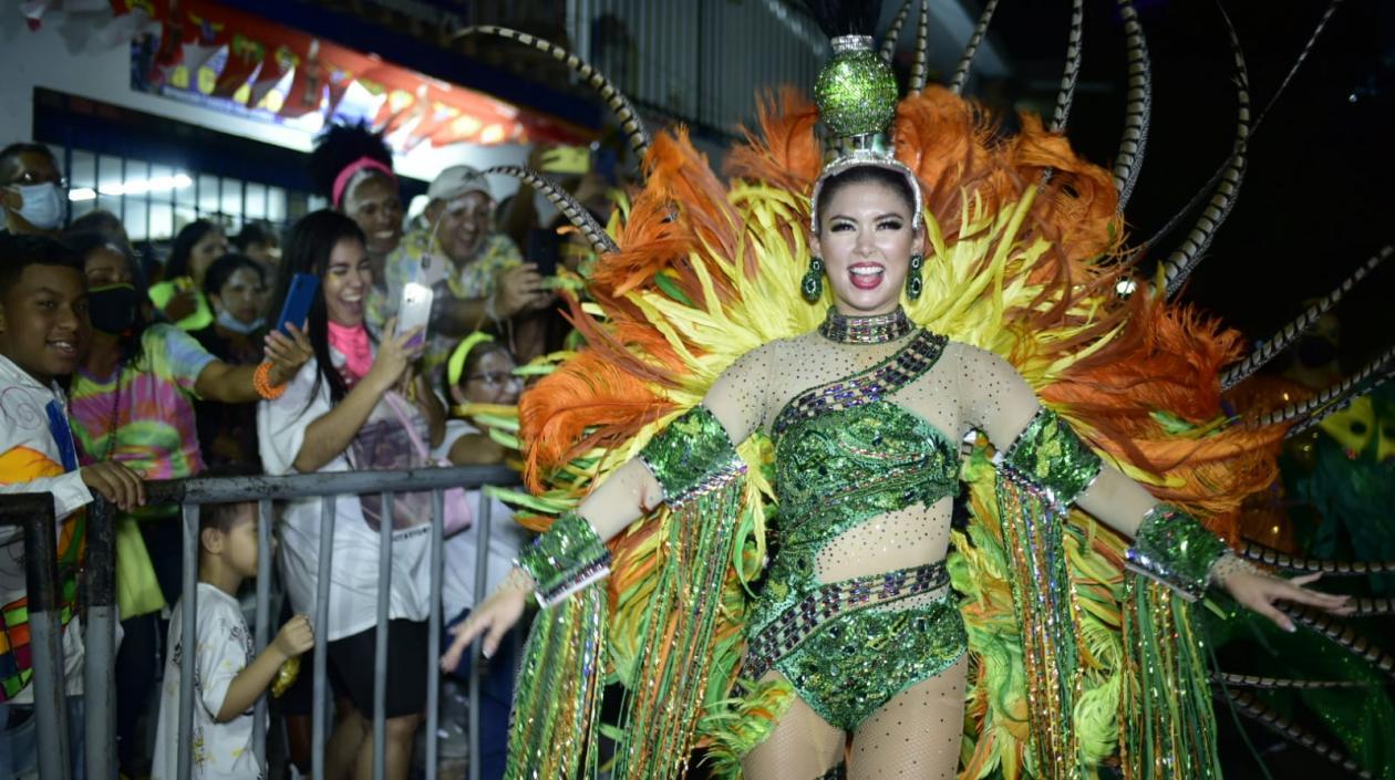 La Reina Valeria Charris Salcedo.