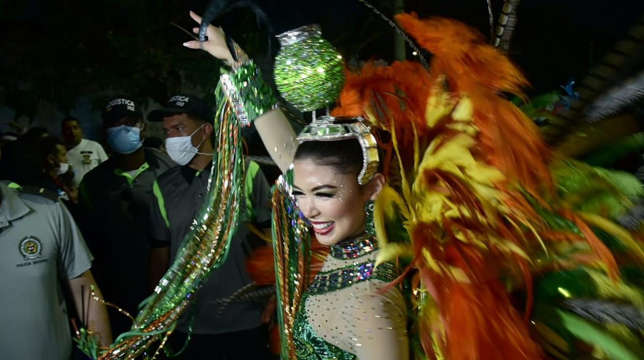 Valeria Charris Salcedo, Reina del Carnaval 2022.