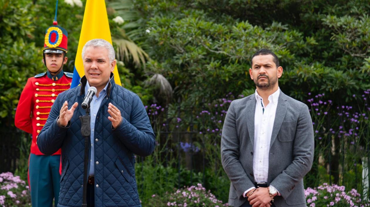 El Presidente de la República, Iván Duque.