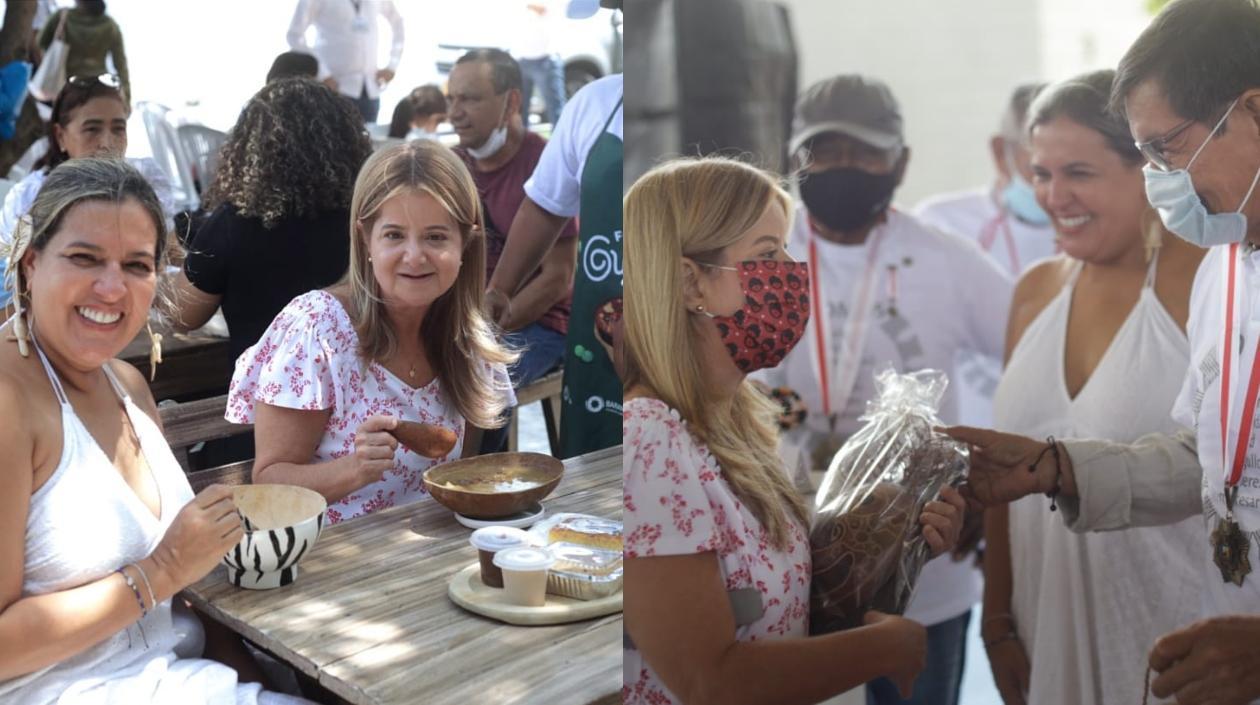 La Gobernadora del Atlántico, Elsa Noguera.