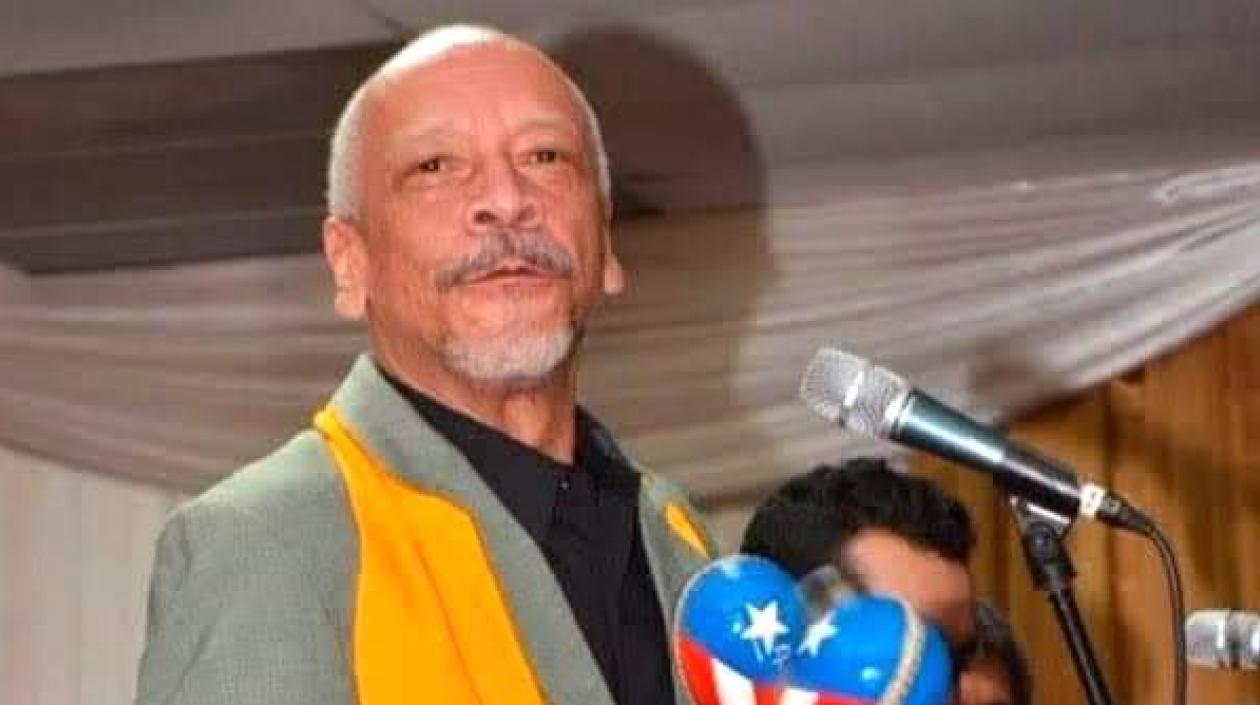 Ismael Rivera Jr., en plena actuación.