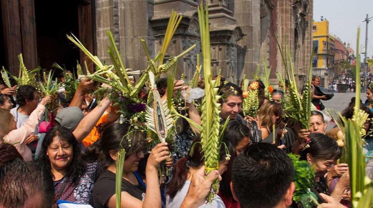 Celebración de Semana Santa.