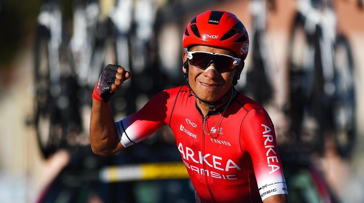 Nairo Quintana, ciclista colombiano. 