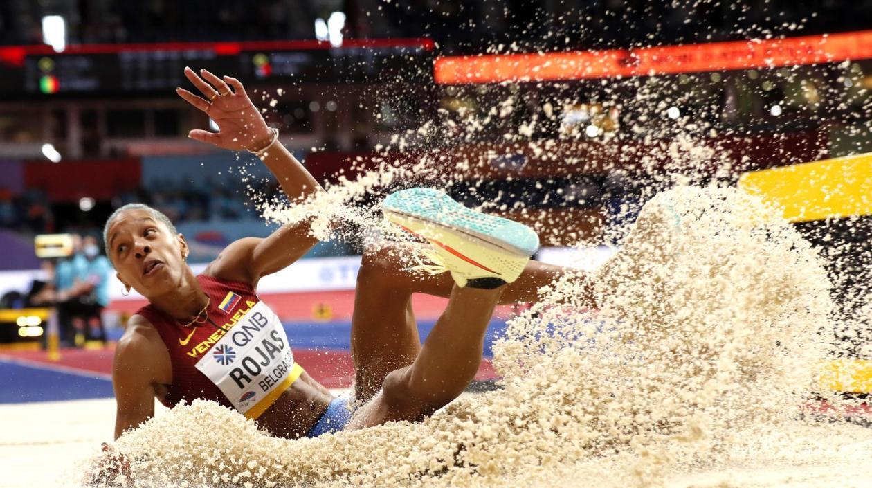 Yulimar Rojas, atleta venezolana. 