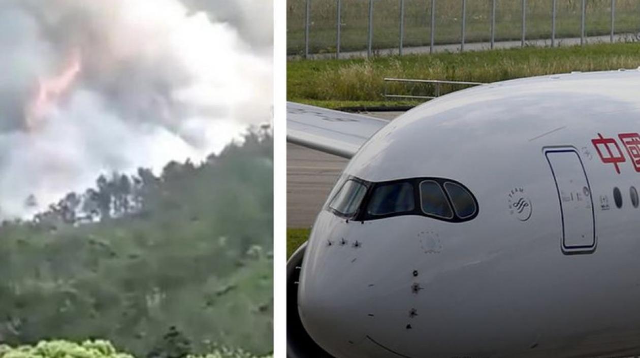 Imágenes del accidente.