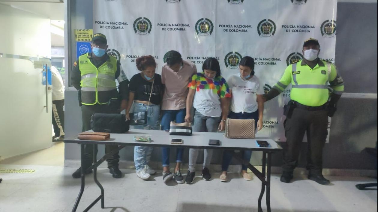 Los capturados quedaron a disposición de la Fiscalía. 