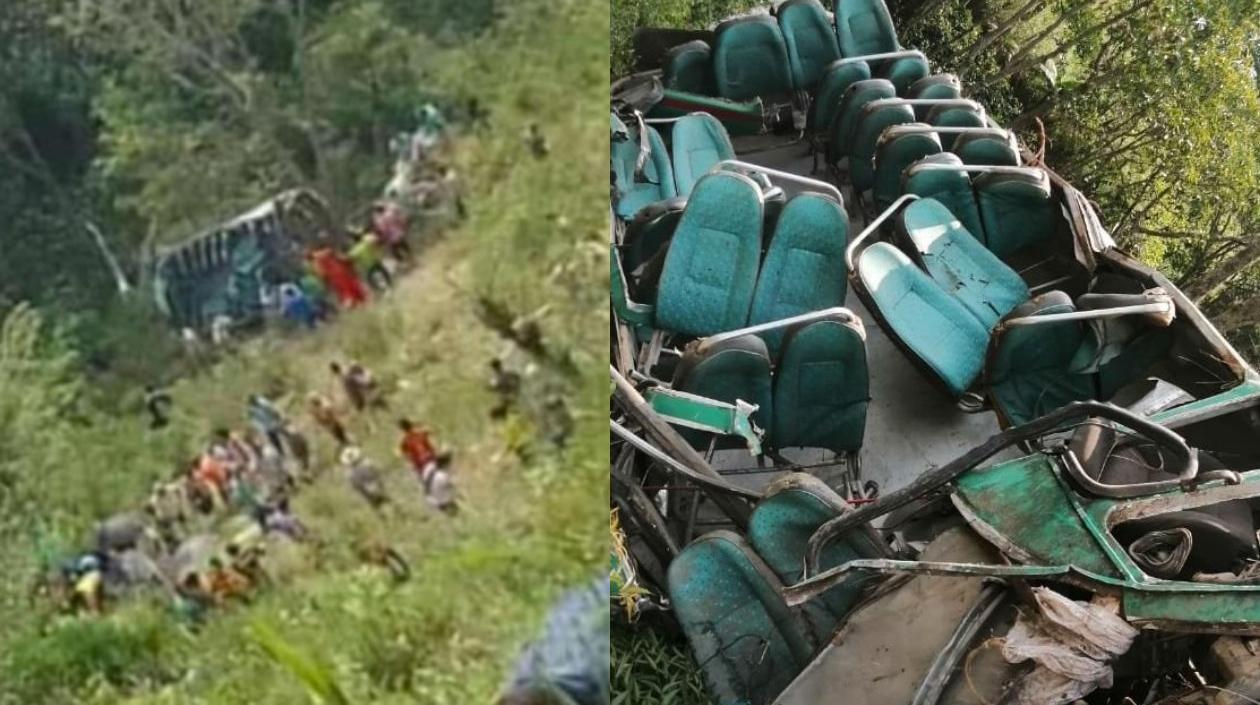 Accidente en Santander dejó 6 niños muertos.