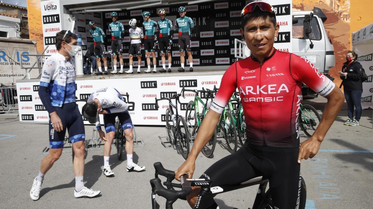 Nairo Quintana, ciclista colombiano. 