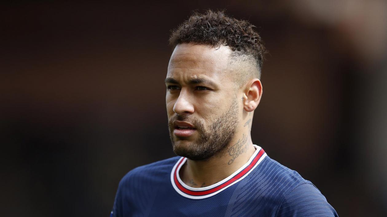 Neymar, delantero brasileño. 