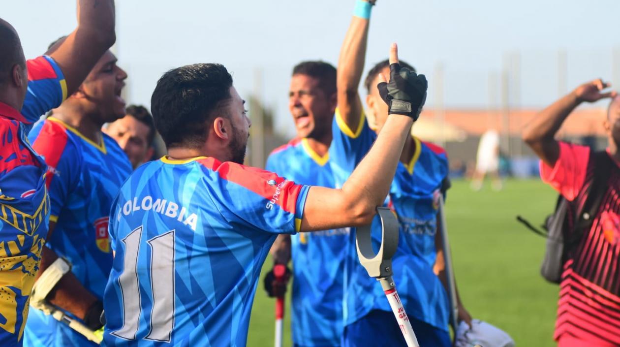 Selección Colombia de fútbol para amputados. 