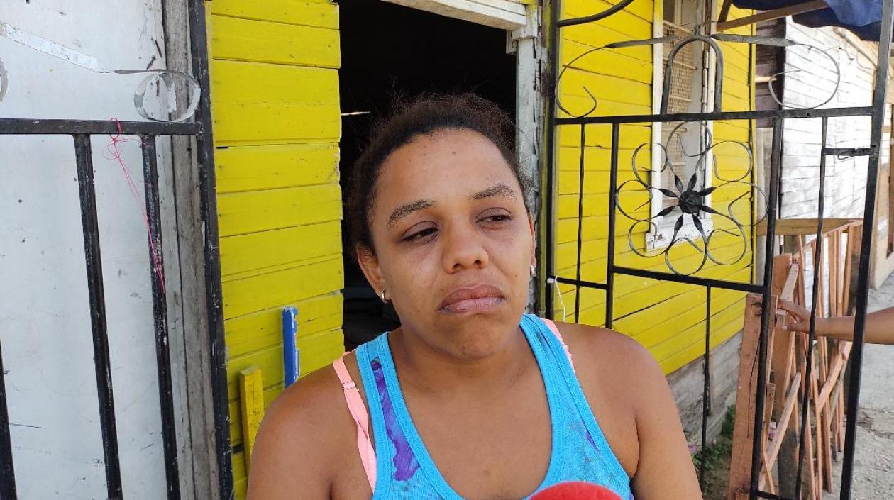 Yasmín, hermana de Yasli.