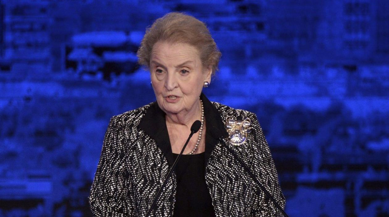 Madeleine Albright.